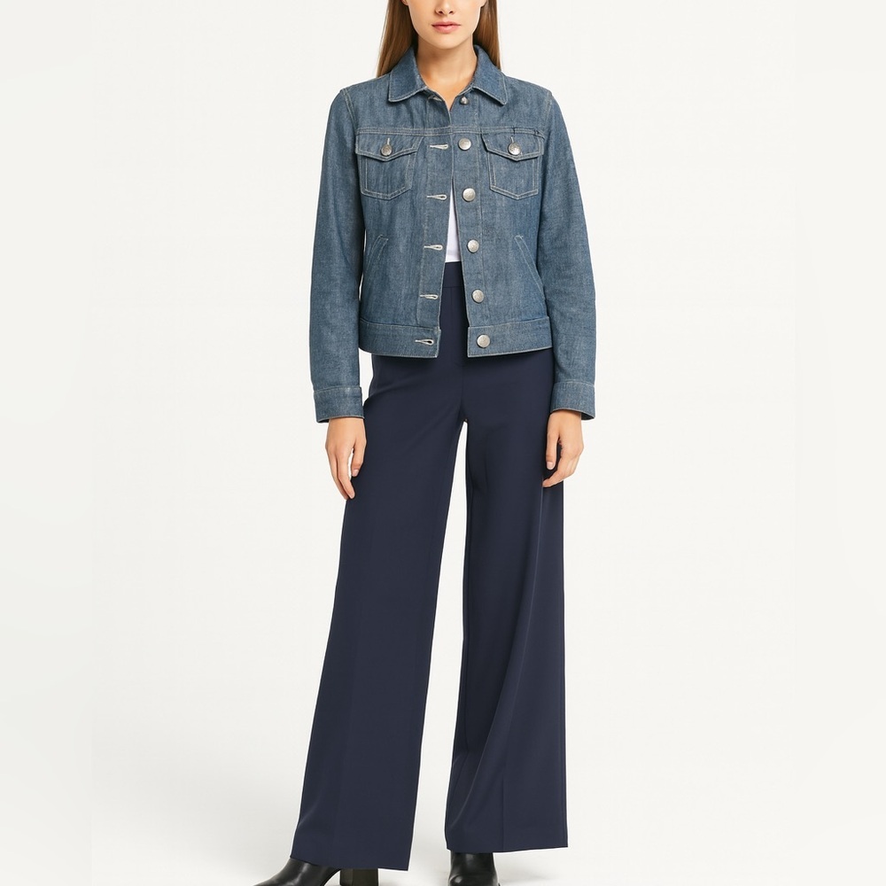Calvin Klein Blue Jean Jacket - Picture 1 of 2